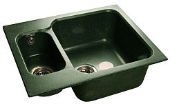 Granfest Мойка кухонная Standart GF-S615K Зеленый – фотография-1